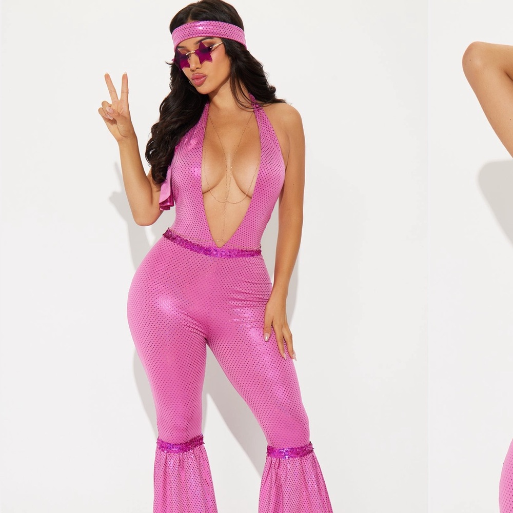 Pink 70s Costume